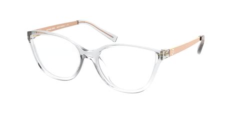 michael kors clear women's glasses